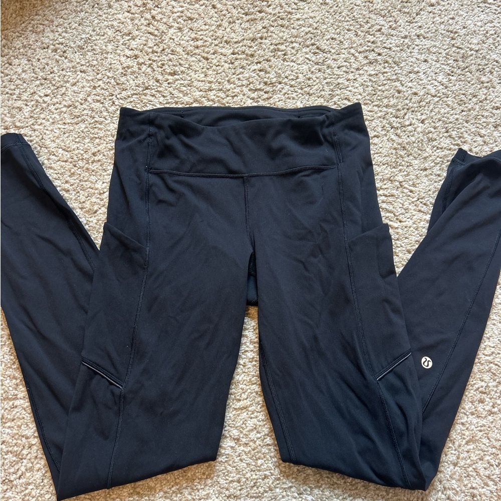 lululemon athletica Black Leggings Size 2